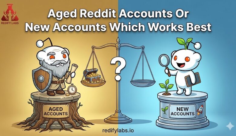 Aged Reddit Accounts Or New Accounts Which Works Best