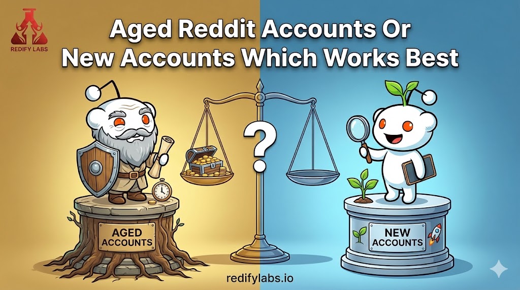 Aged Reddit Accounts Or New Accounts