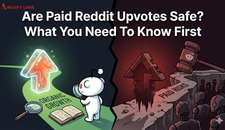 Are Paid Reddit Upvotes Safe? What You Need To Know First